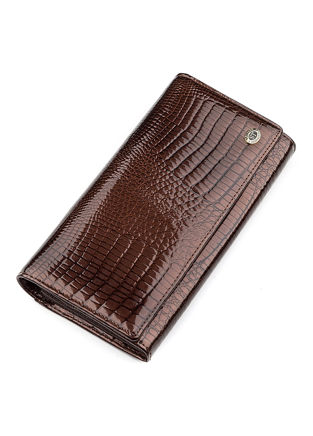 Жіночий шкіряний гаманець 18,5х9,5х3 см st leather (252128239)
