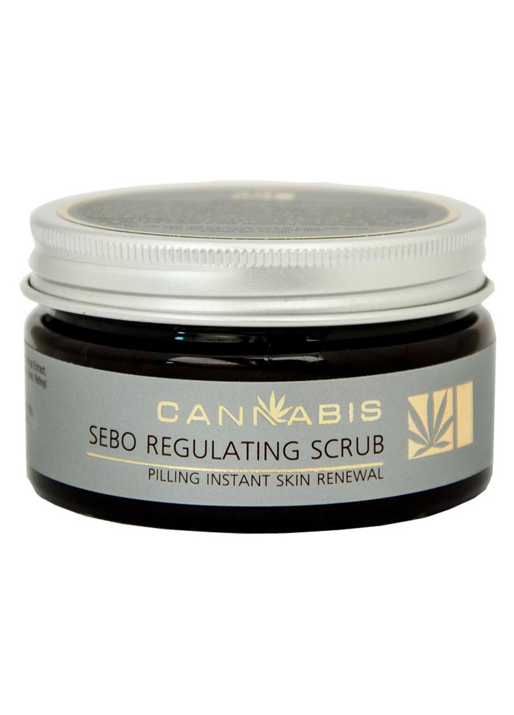 Скраб для обличчя Sebo Regulating Scrub Pilling Instant Skin Renewal, 100 мл Cannabis (202493415)
