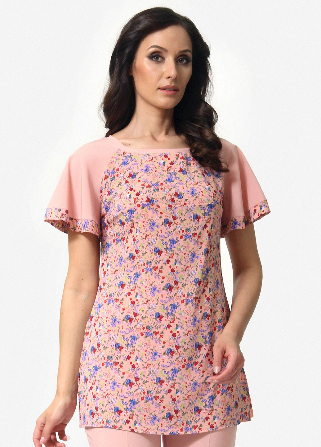 Светло-розовая летняя блуза Alika Kruss