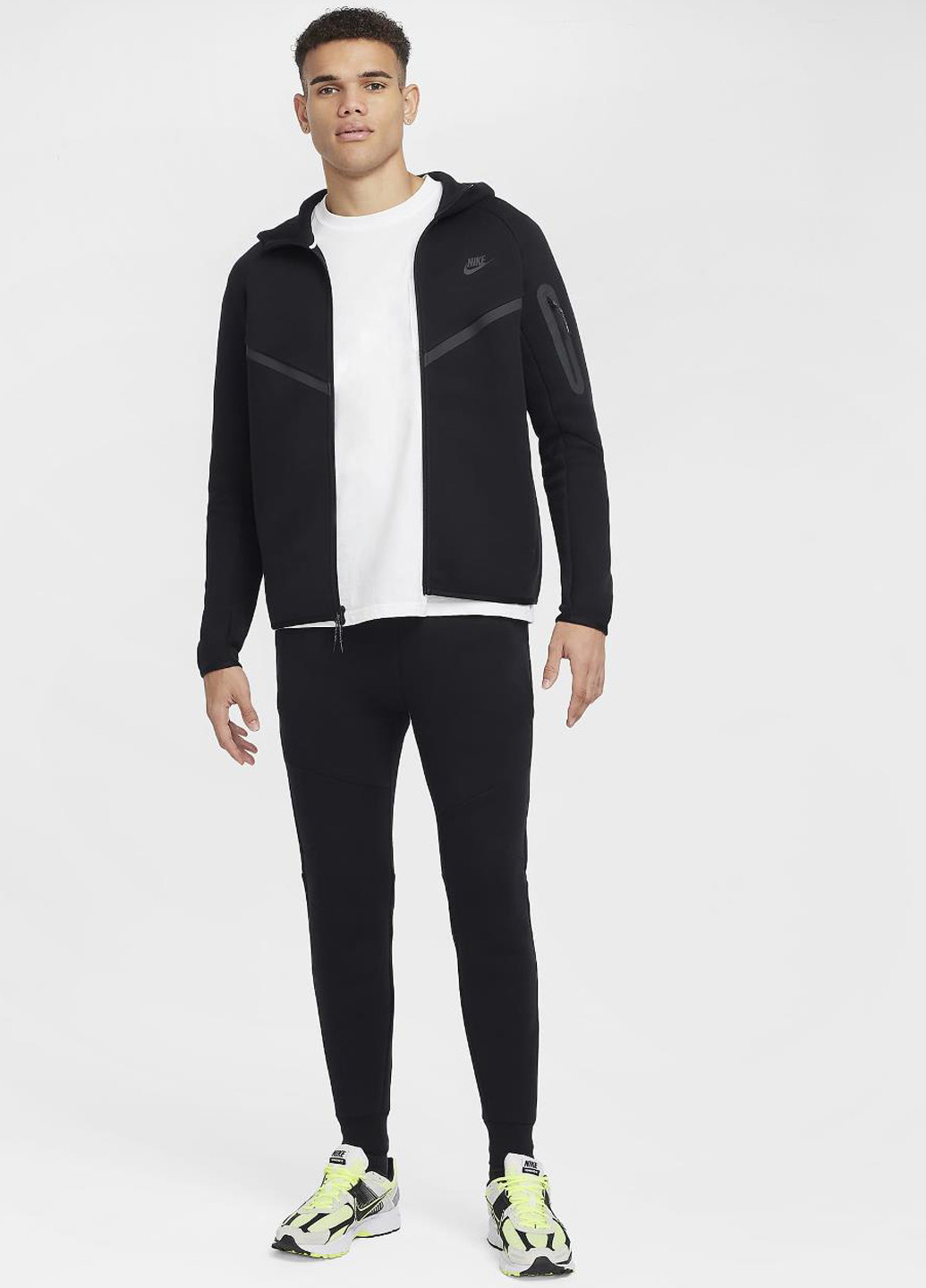 Толстовка Nike M NK TCH FLC FZ WR HOODIE (322655649)