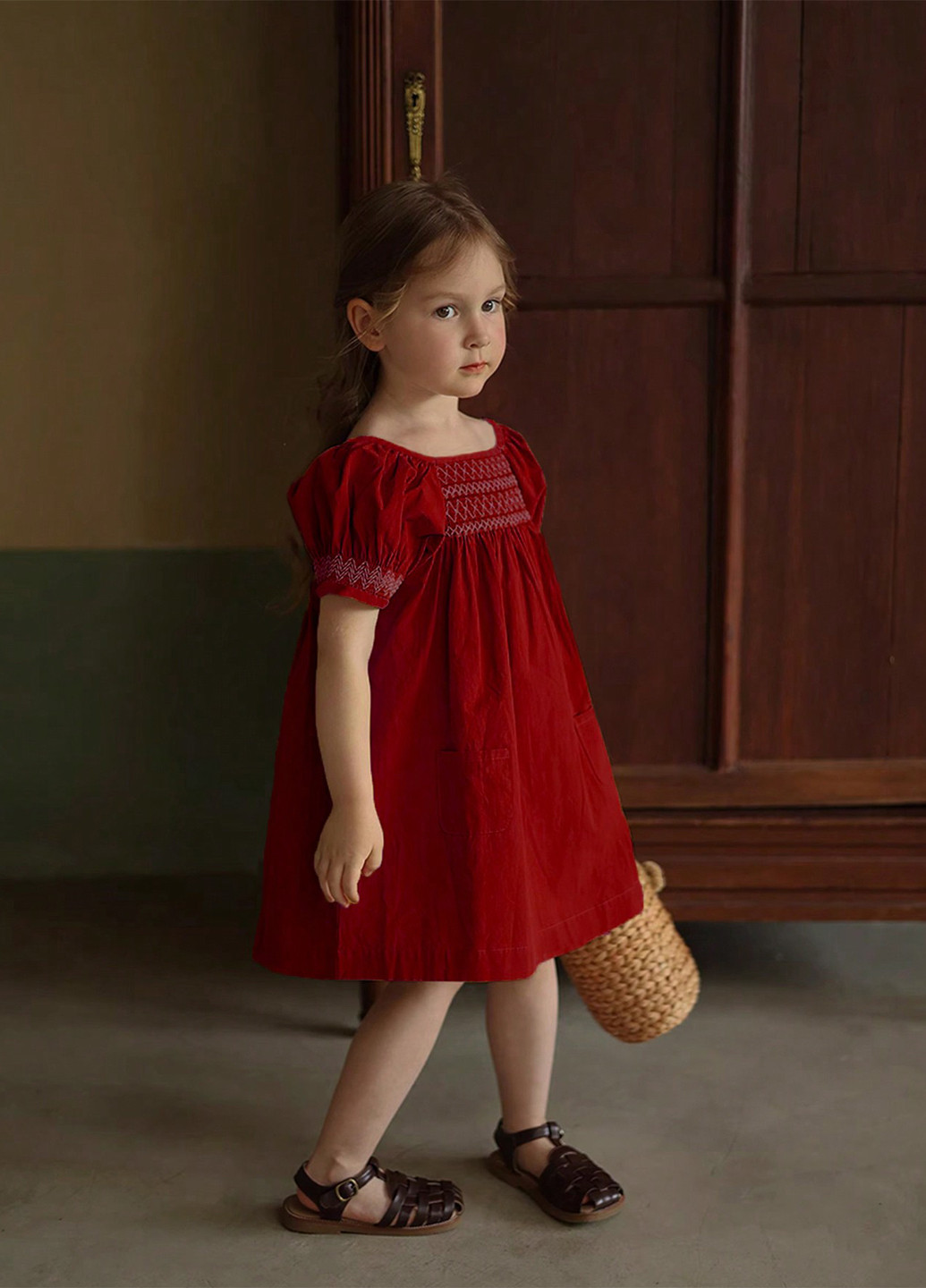 Красное платье SHEIN (331624230)