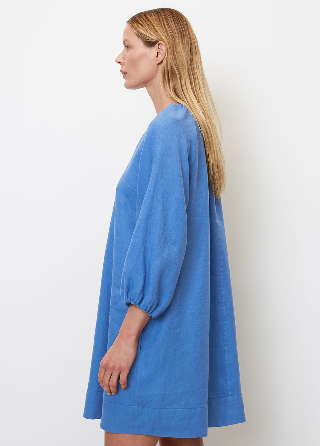 Синее кэжуал платье Marc O'Polo однотонное