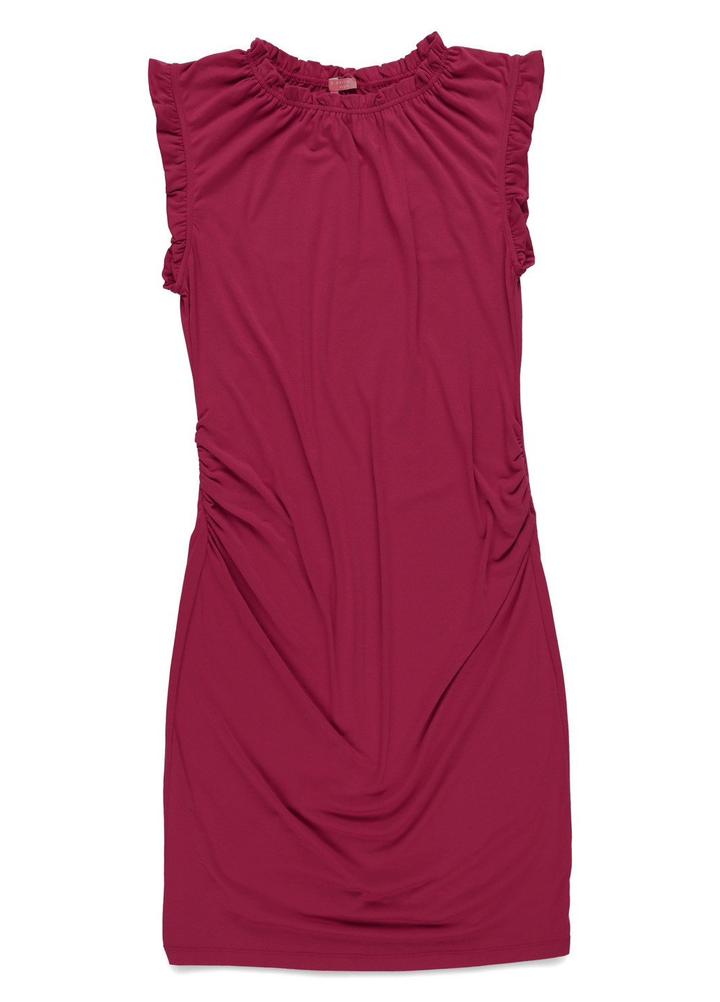 Бордова кежуал сукня MINT&BERRY однотонна