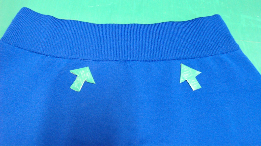 Синяя кэжуал однотонная юбка Mohito а-силуэта (трапеция)