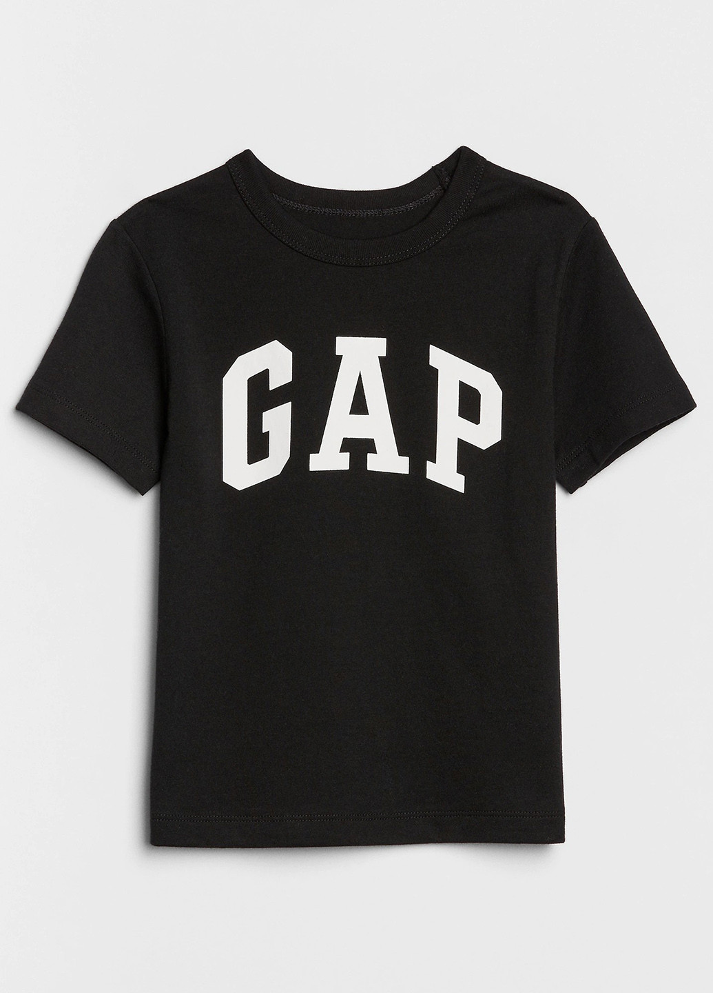Черно-белая летняя футболка Gap
