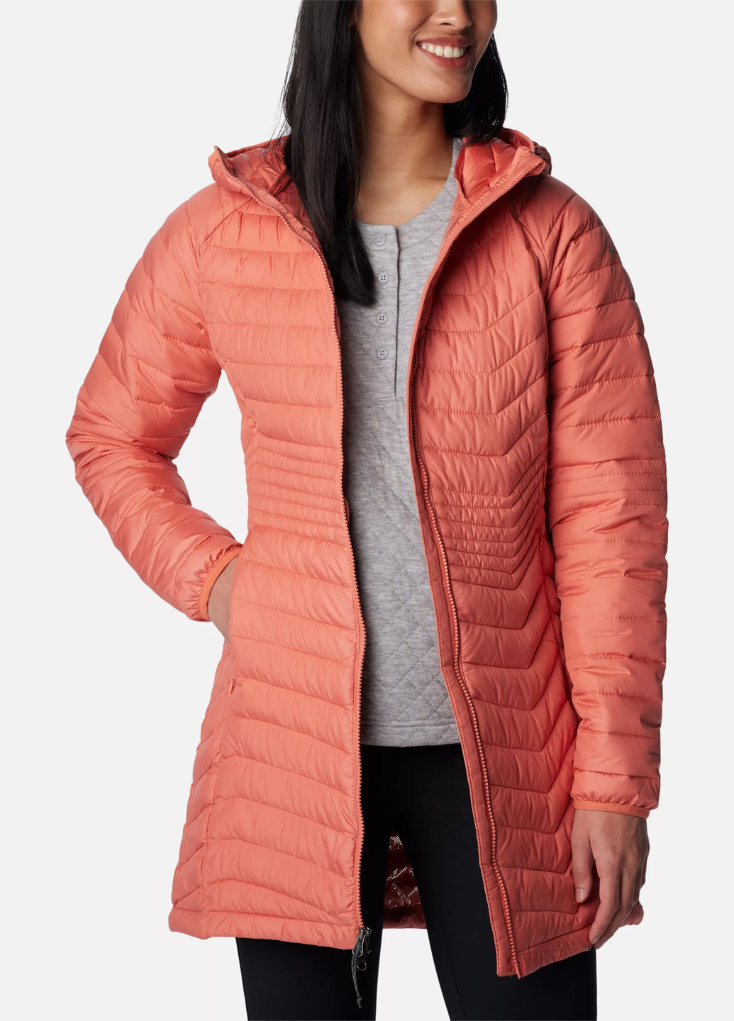 Світло-оранжева демісезонна куртка Columbia