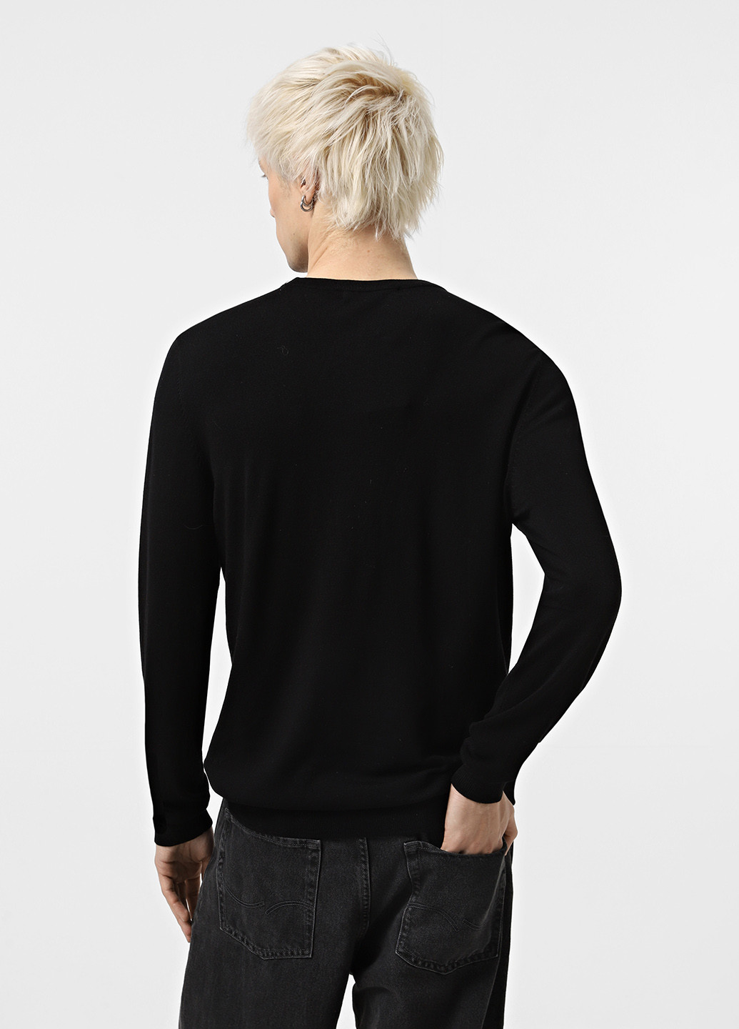 Черный демисезонный джемпер джемпер Piazza Italia