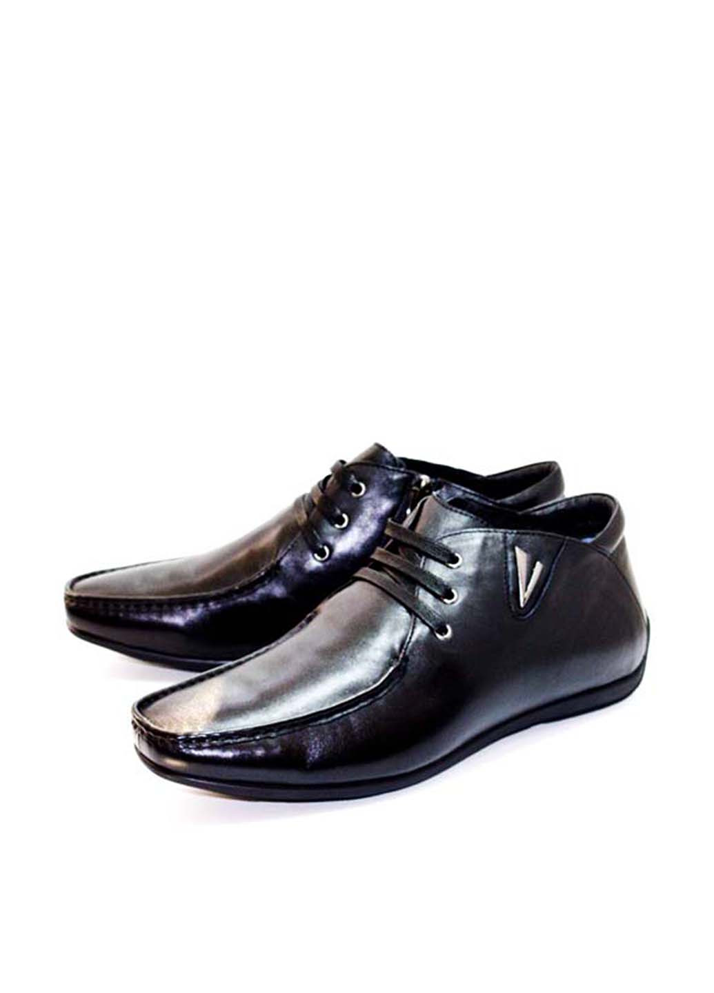 Черные зимние ботинки Basconi