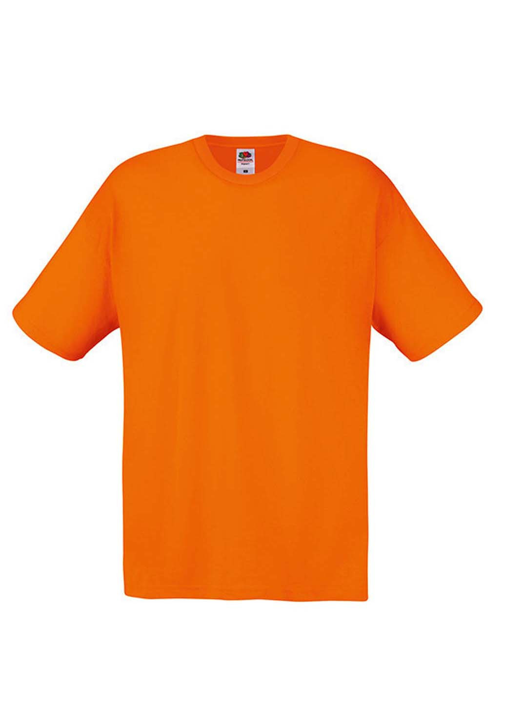 Оранжевая футболка Fruit of the Loom