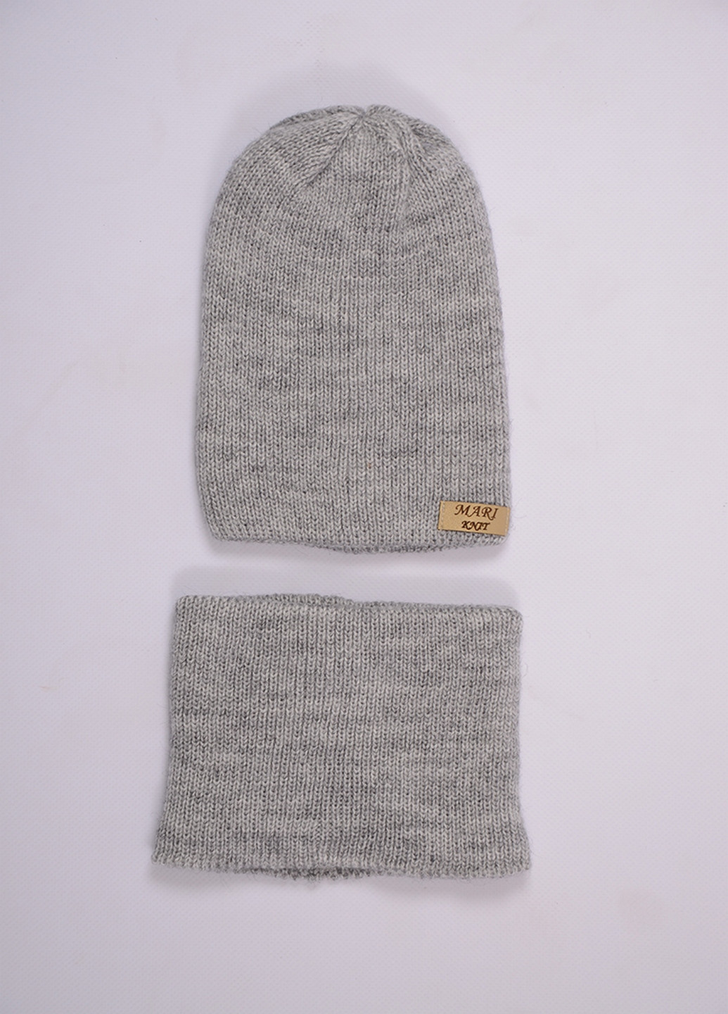 В`язаний комплект (шапка, хомут) Mari-Knit (253861003)