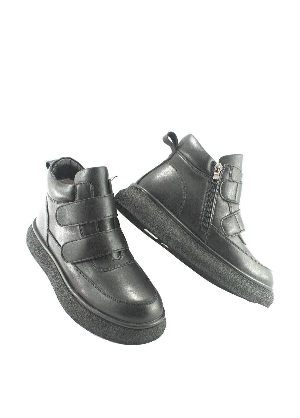 Зимние ботинки No Brand без декора из натуральной замши