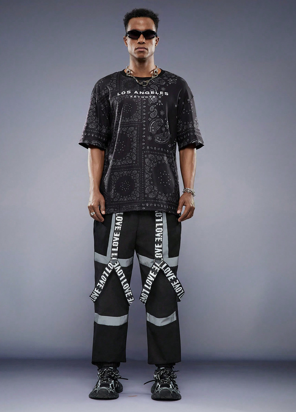 Черные спортивные зимние джоггеры брюки SHEIN