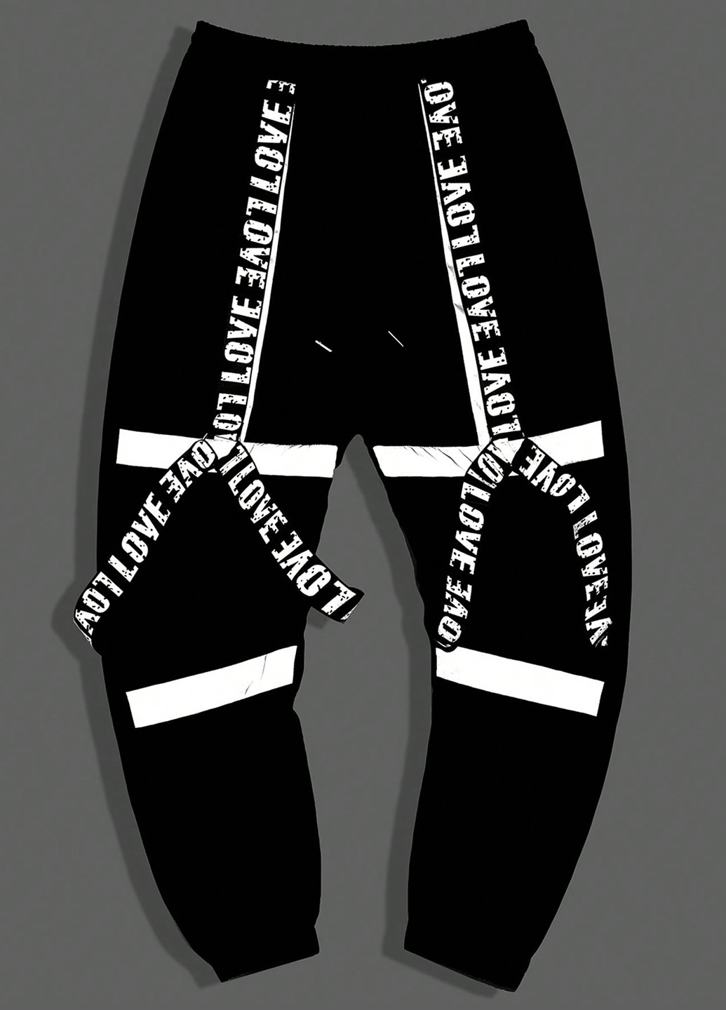 Черные спортивные зимние джоггеры брюки SHEIN