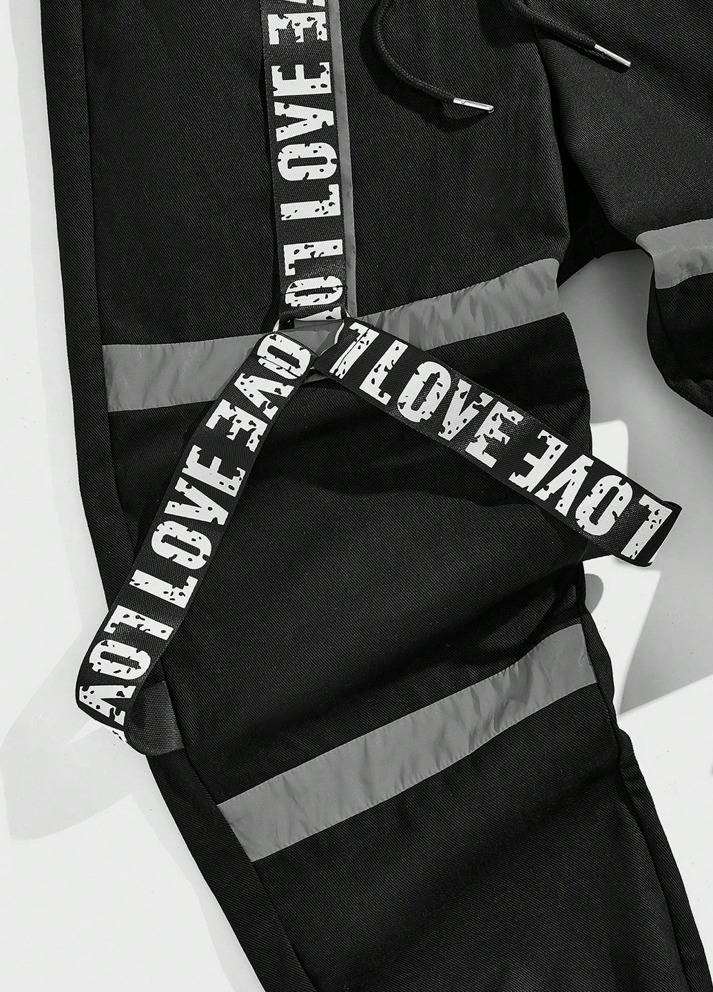 Черные спортивные зимние джоггеры брюки SHEIN