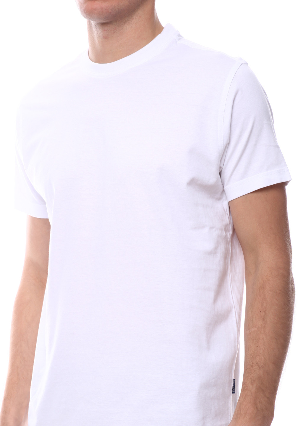 Белая футболка с коротким рукавом James Harvest