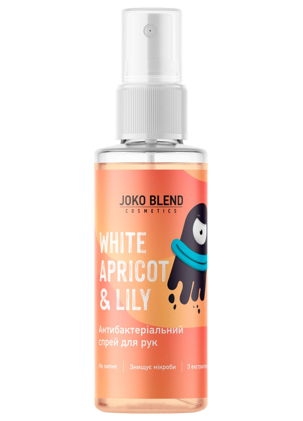 Антибактеріальний спрей для рук White Apricot & Lily 35 мл Joko Blend (202227857)