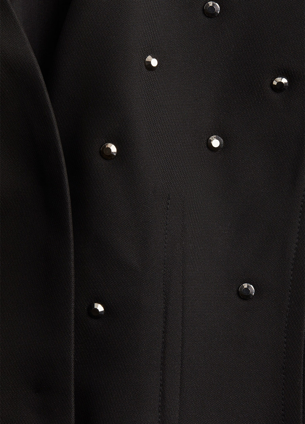 Черный женский жакет H&M однотонный - демисезонный