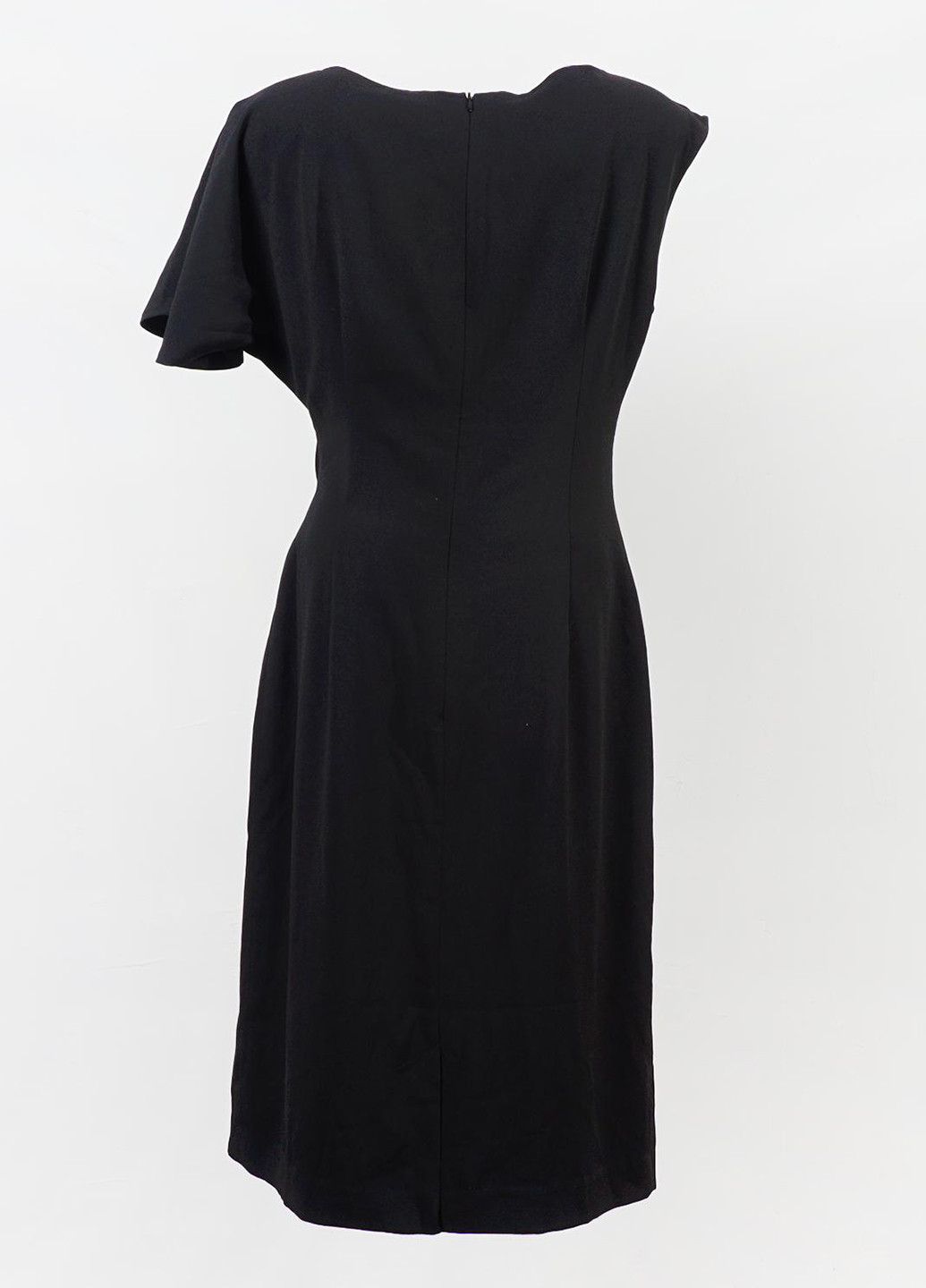 Черное кэжуал платье Olsen однотонное