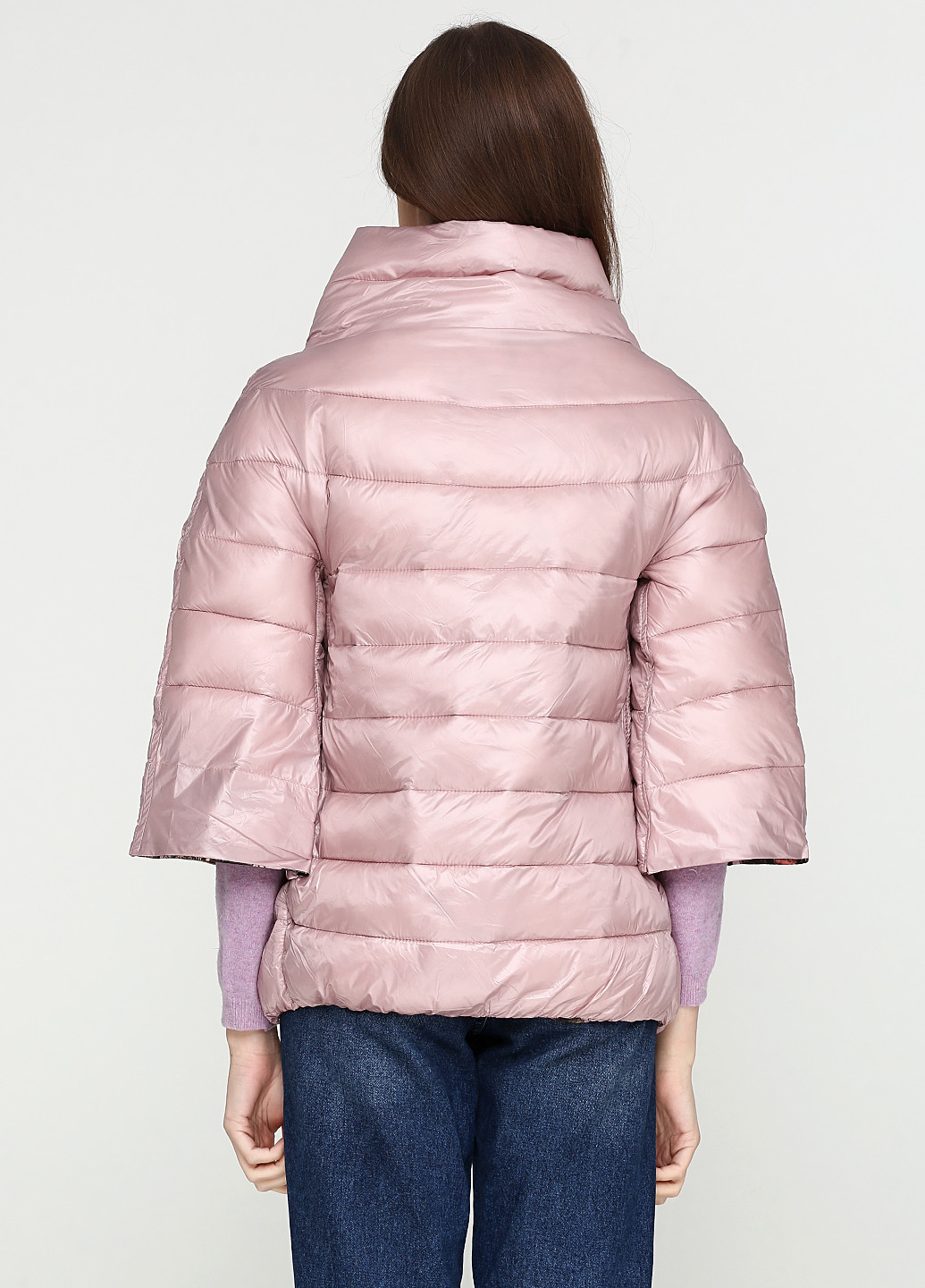 Розовая демисезонная куртка U Collection