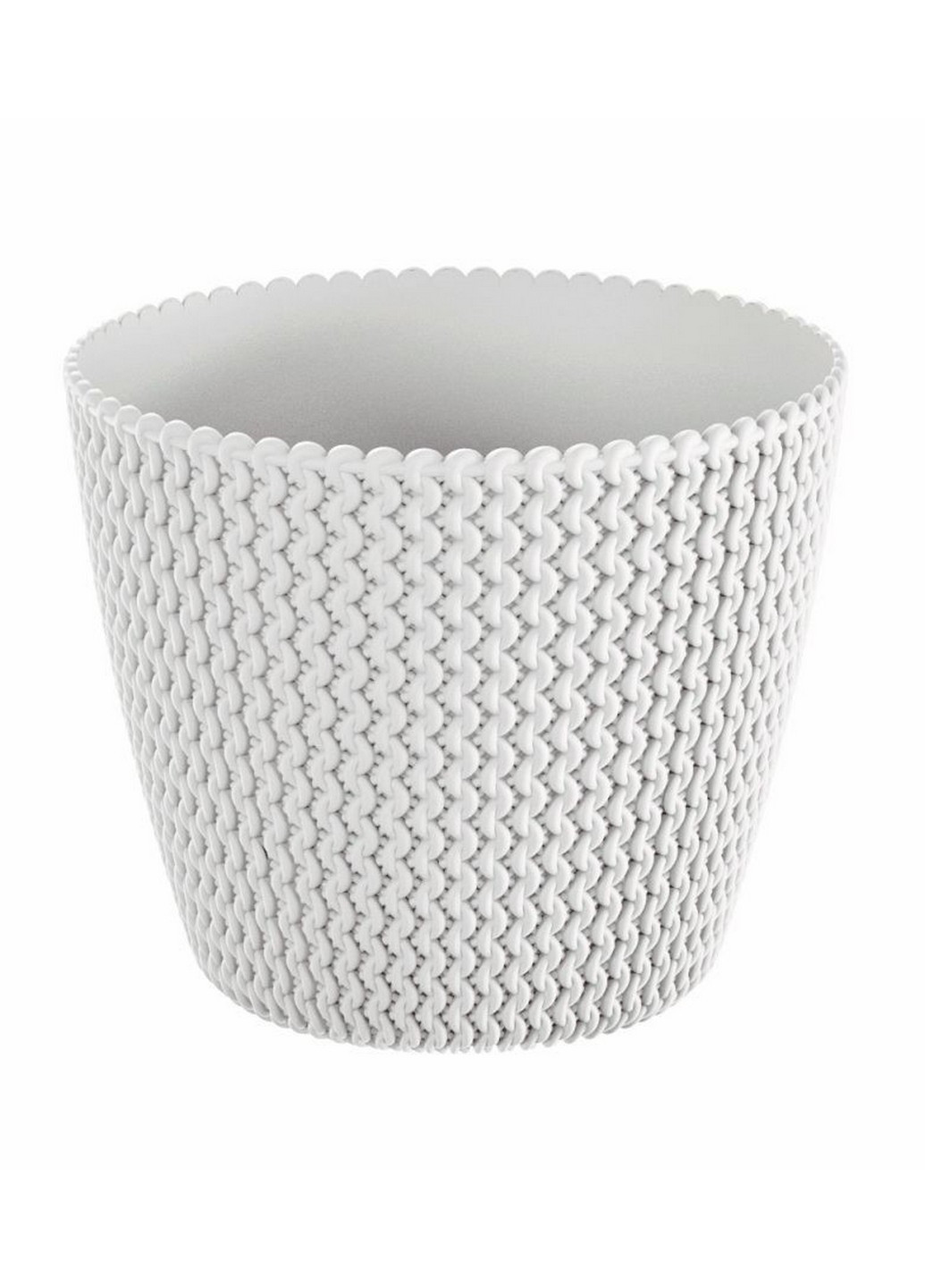 Горщик для квітів SPLOFY Н-10.8 см білий (11700-449) Prosperplast (218988464)