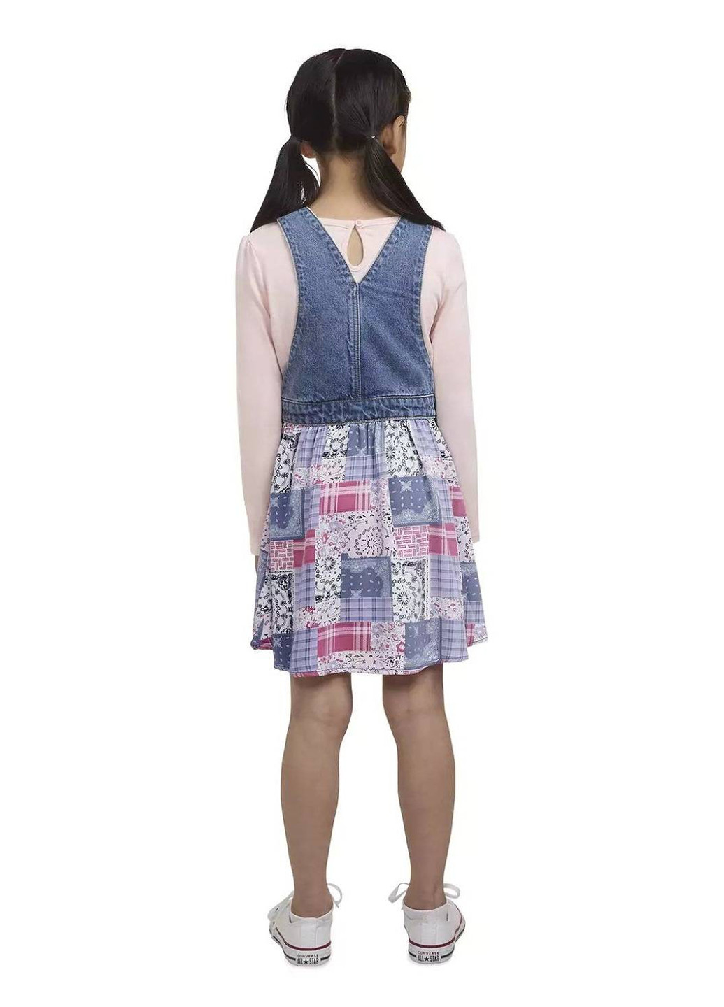 Комбінований демісезонний комплект (лонгслів, сарафан) Levi's