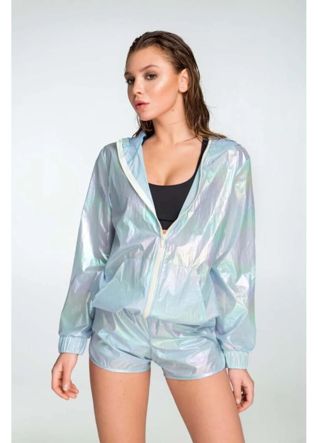 Комплект (шорти, вітровка) Designed for fitness Rainbow (249976867)