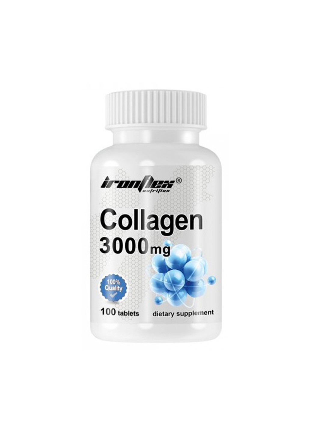 Колаген Collagen 3000 mg 100 таблеток Iron Flex (255409223)