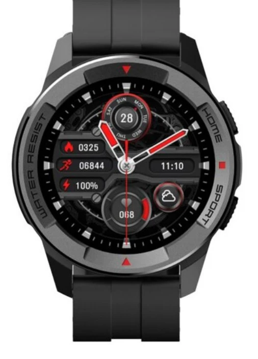 Умные часы Smart Mibro Watch X1 Black спортивные, умные UWatch (253383924)