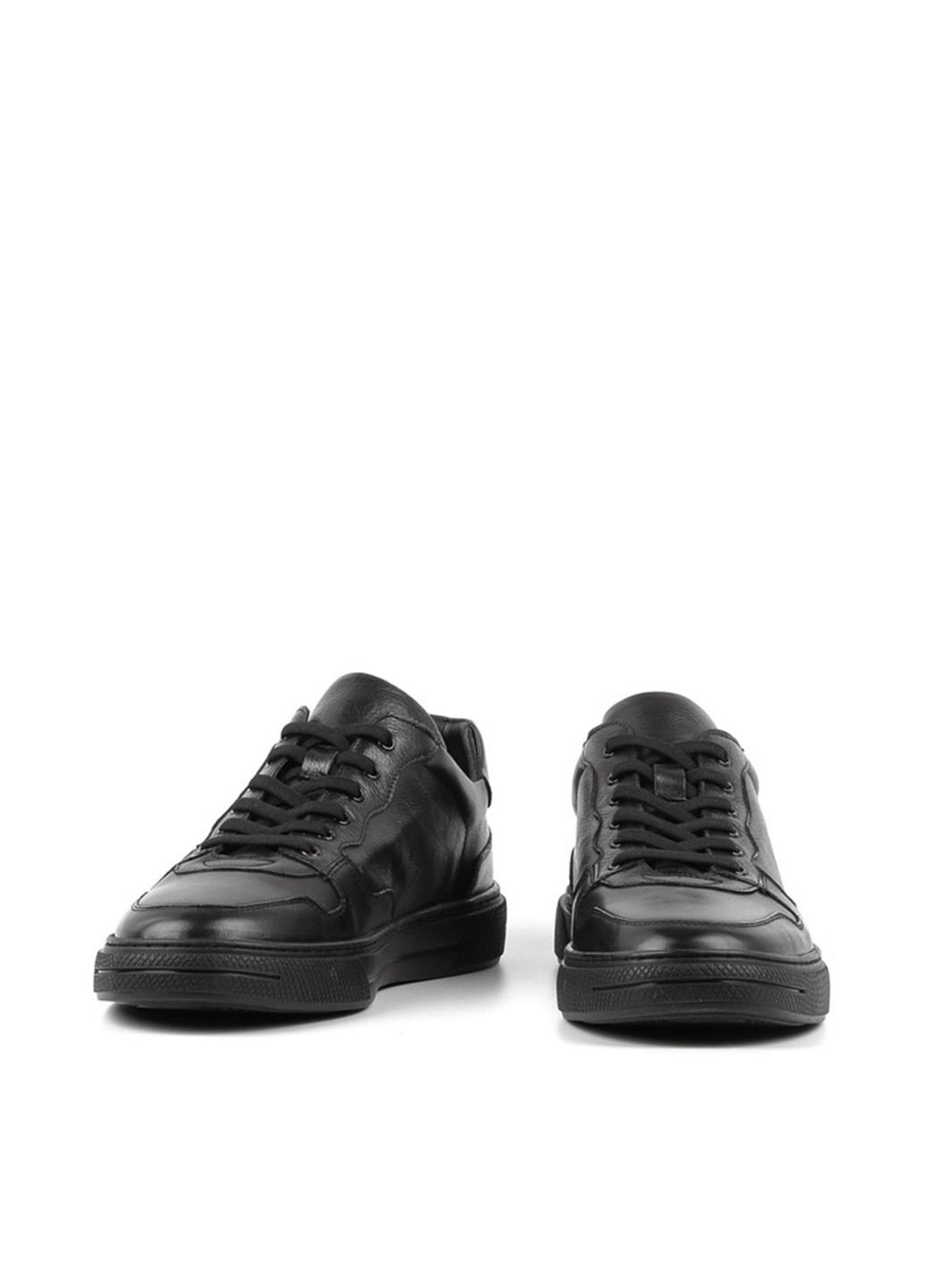 Черные кэжуал туфли Le'BERDES на шнурках