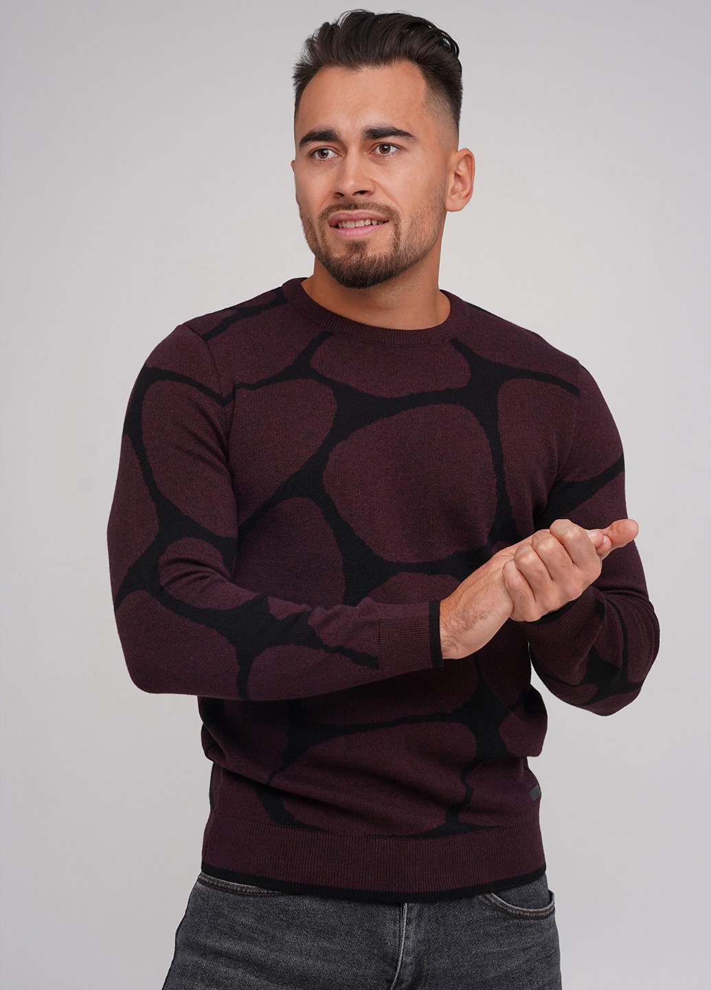 Бордовый демисезонный джемпер джемпер Trend Collection