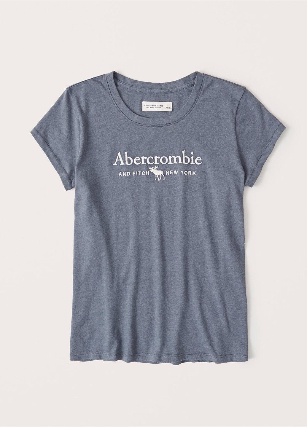 Синя літня футболка Abercrombie & Fitch
