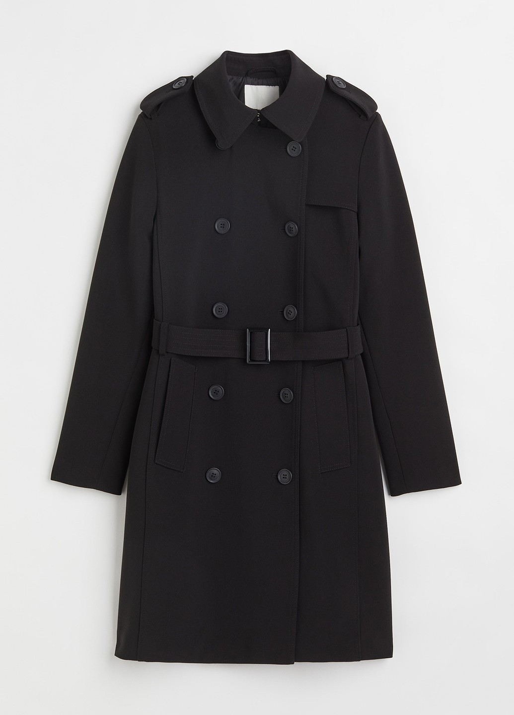 Плащ H&M тренчкот на гудзиках демісезон (365716968)