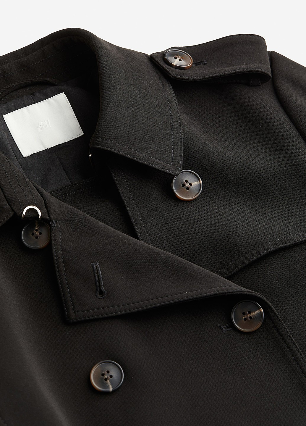 Плащ H&M тренчкот на гудзиках демісезон (365716968)