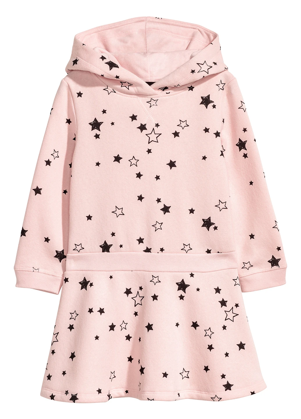 Светло-розовое платье H&M (61627856)