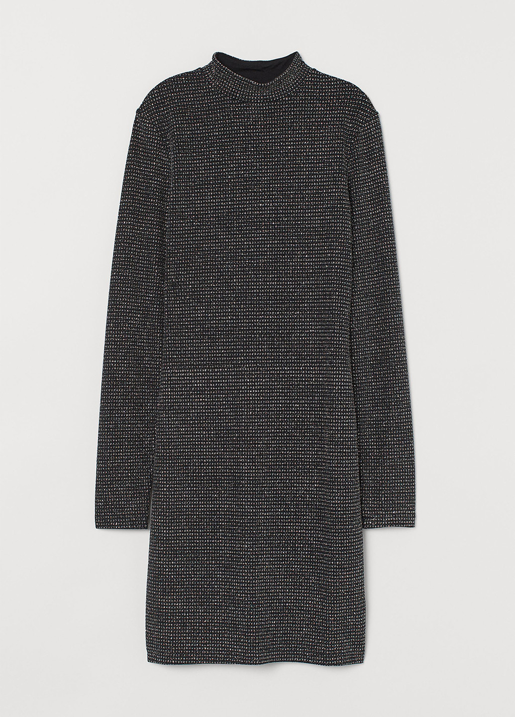 Чорна сукня H&M однотонна