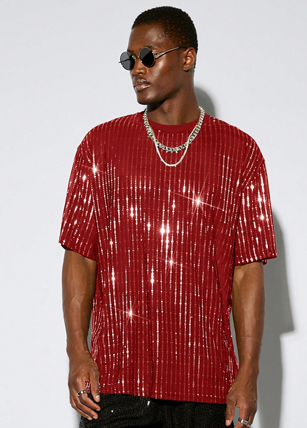 Червона футболка SHEIN