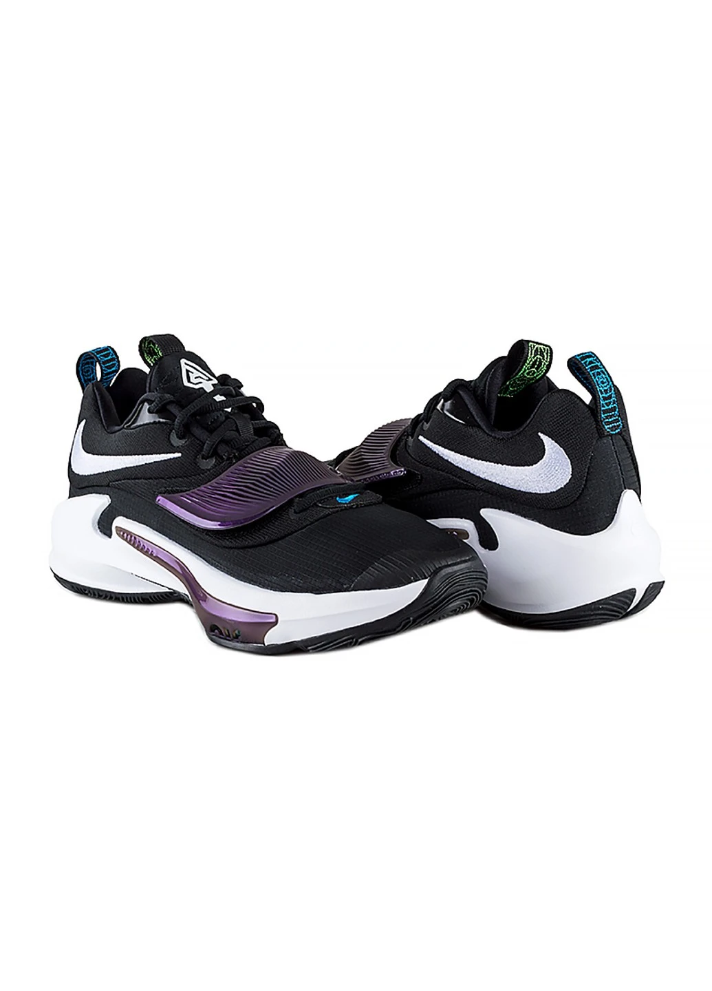Чорні всесезонні кросівки zoom freak 3 Nike