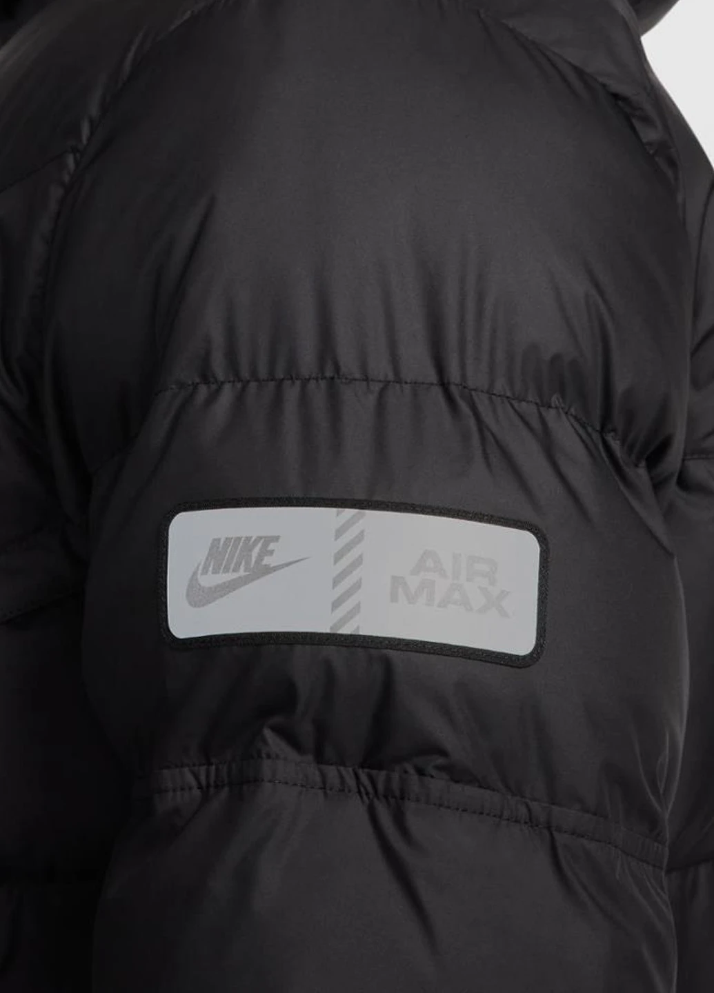 Чорна демісезонна куртка hf6603-010 Nike M NSW SF WR PL-FLD AIR MAX JKT