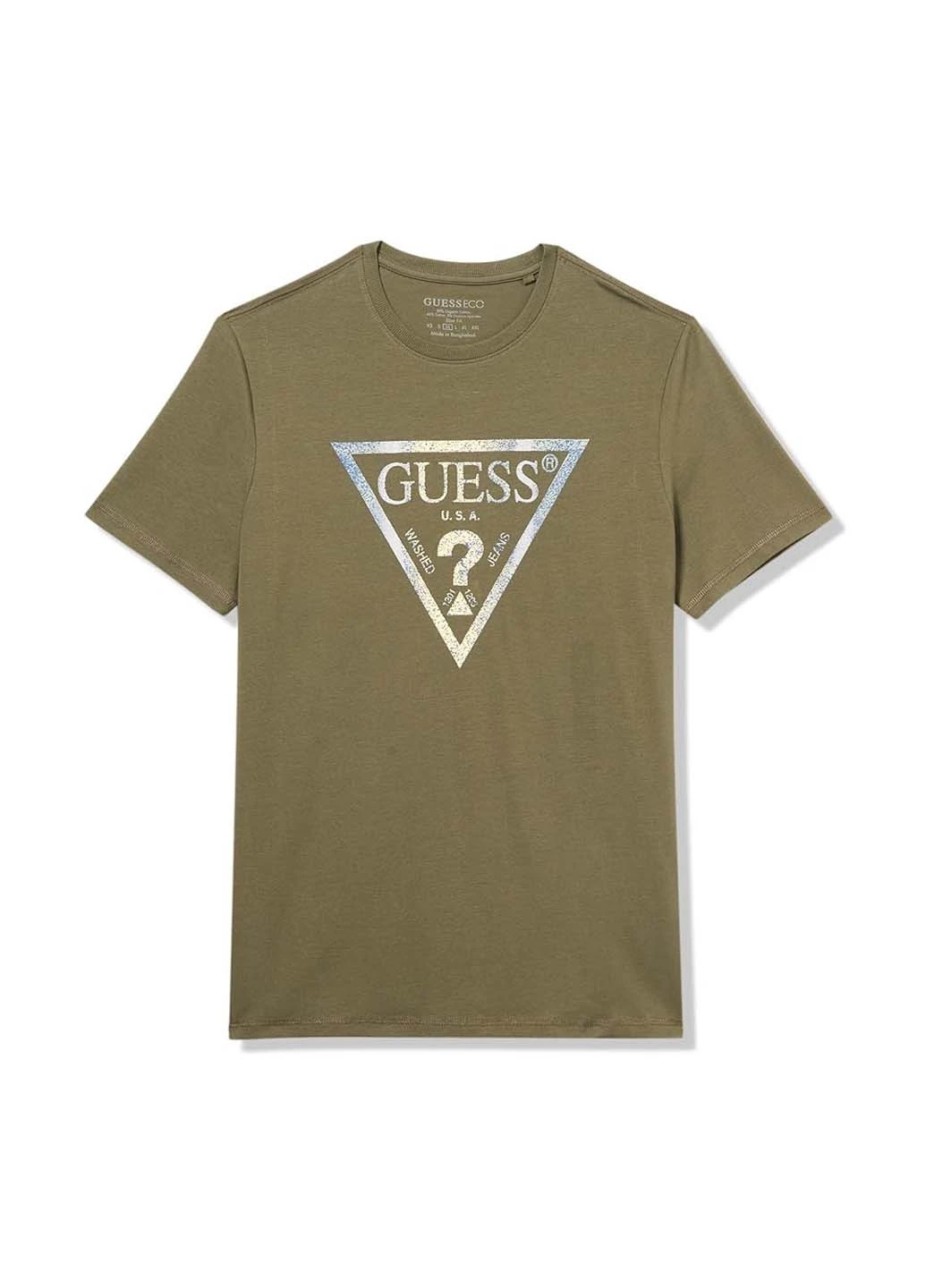 Зелена футболка Guess