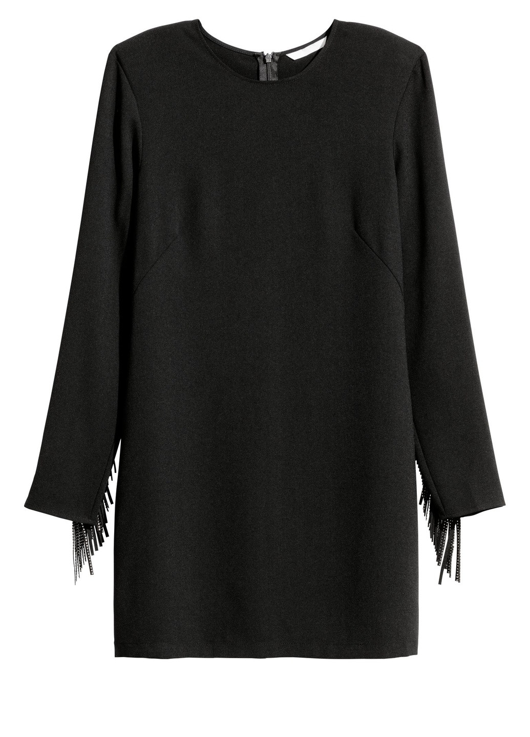 Чорна кежуал сукня H&M однотонна