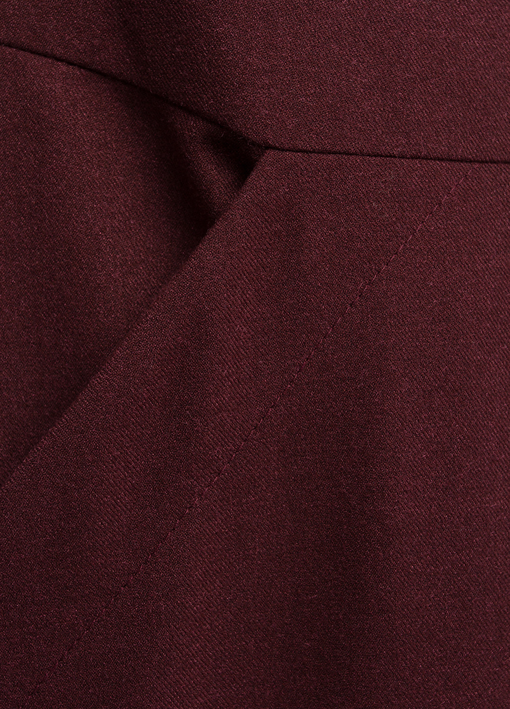 Бордовое кэжуал платье-свитер BGL однотонное