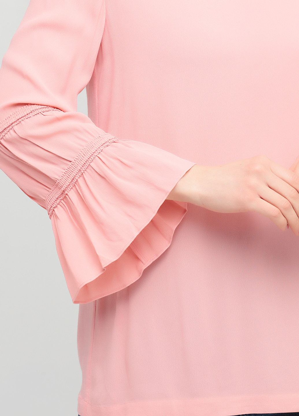 Розовая демисезонная блуза Massimo Dutti