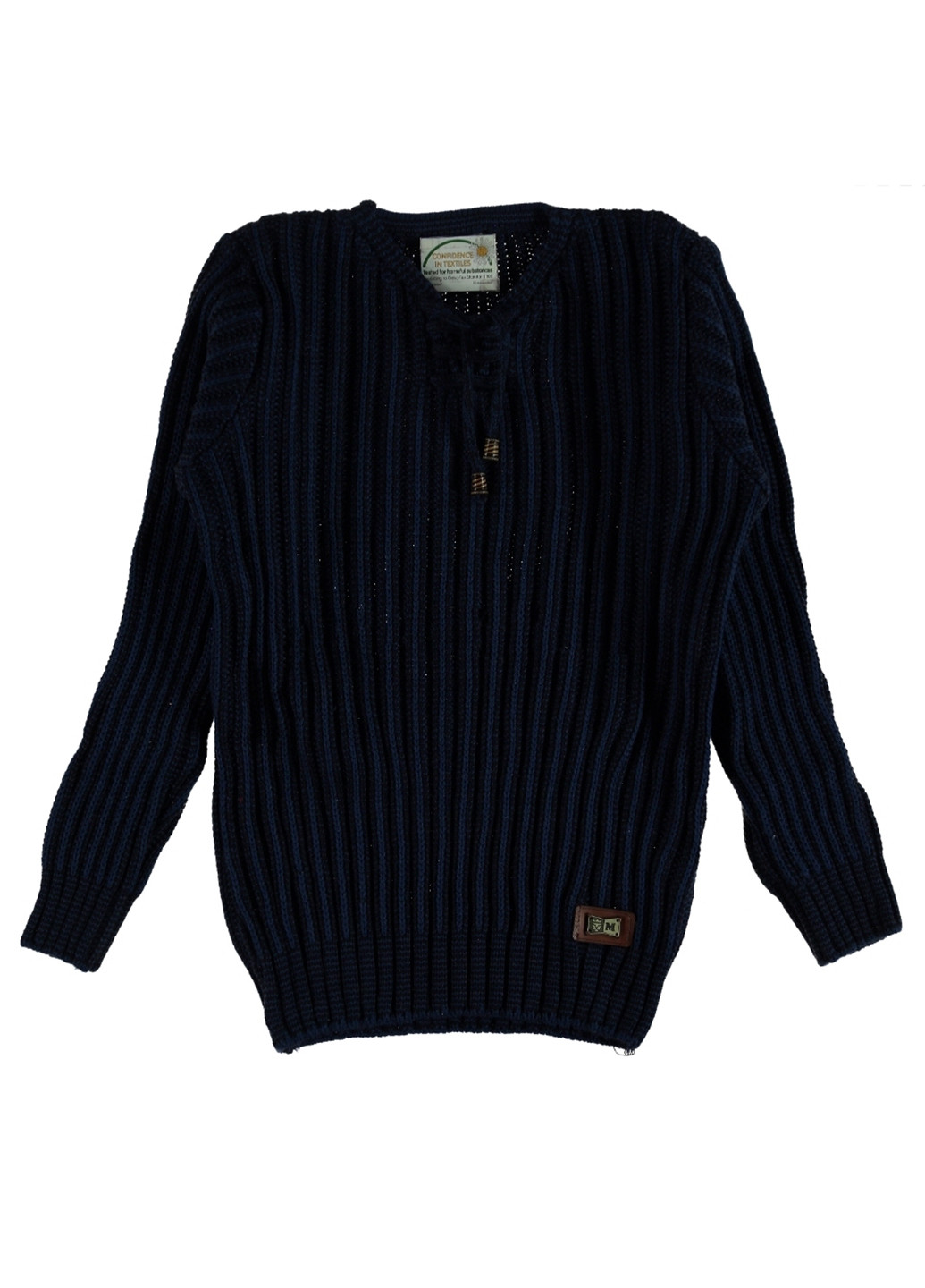 Синий демисезонный пуловер пуловер Milas