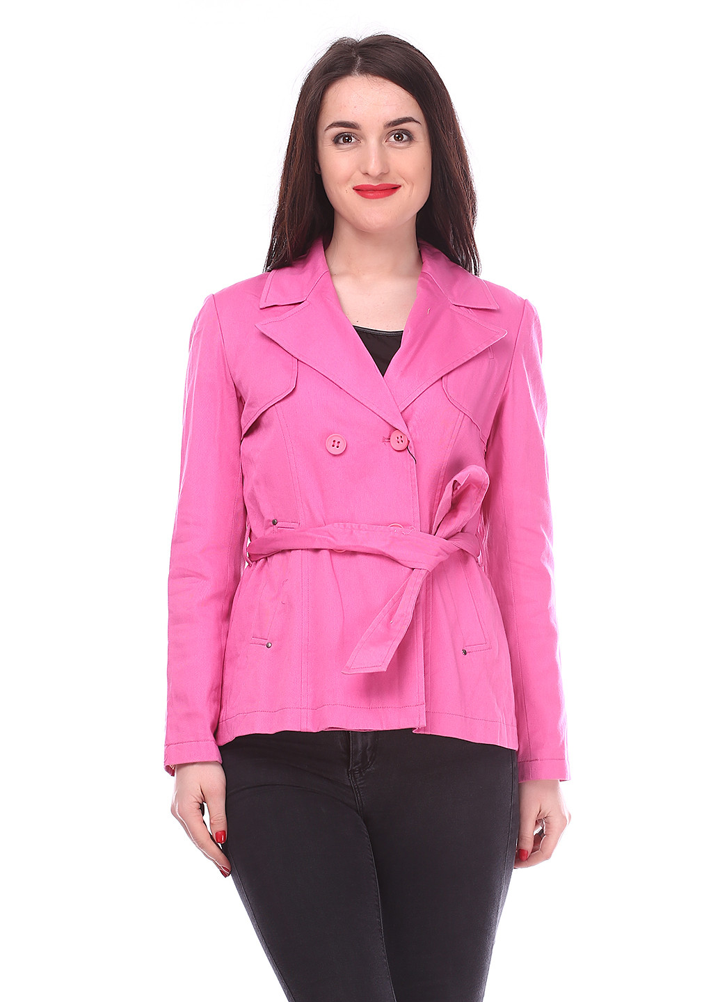 Розовая демисезонная куртка On Line