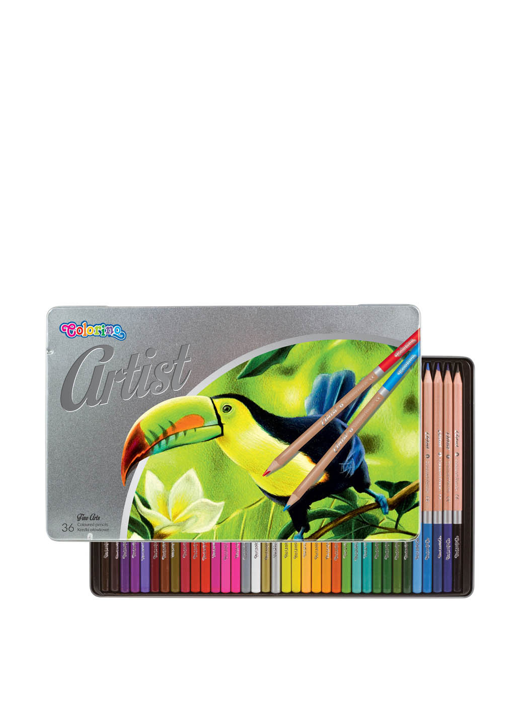 Кольорові олівці, 36 кольорів Colorino (36248509)