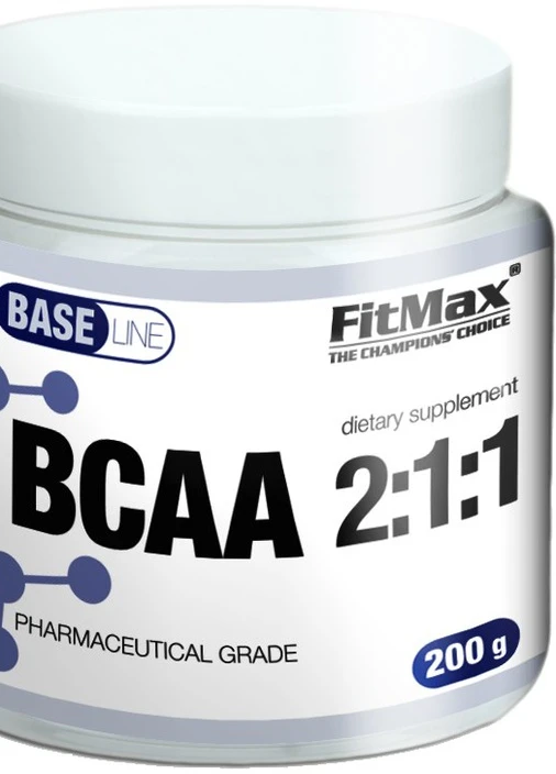 Аминокислота BCAA для спорта Base BCAA 2:1:1 200 g FitMax (254371805)
