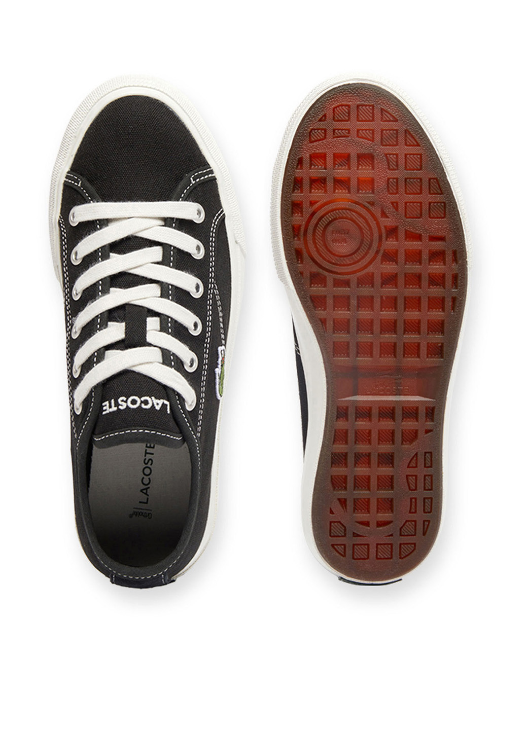 Чорні кеди Lacoste