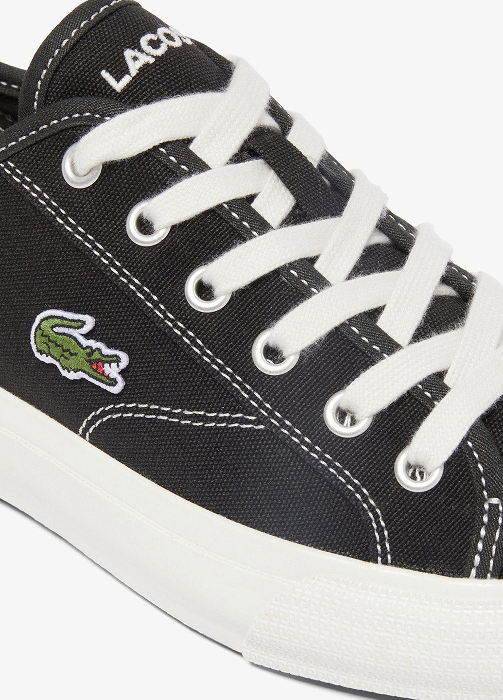 Чорні кеди Lacoste