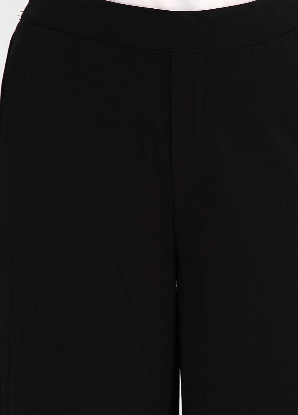 Черные кэжуал демисезонные брюки Object