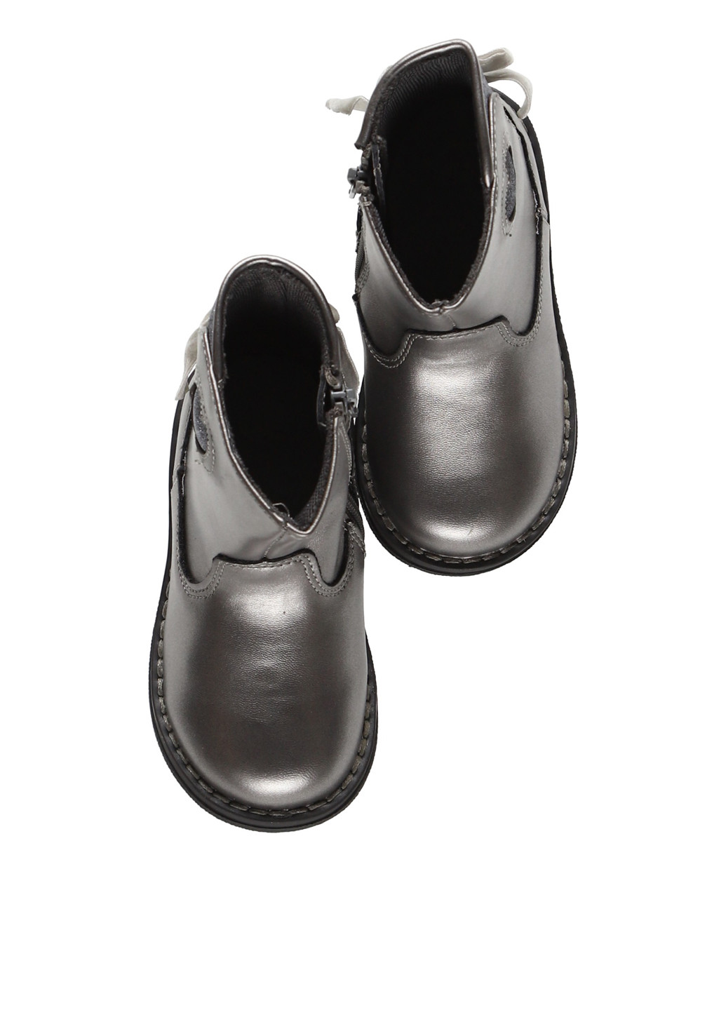 Осенние сапоги Chicco с бантом, с аппликацией, с глиттером